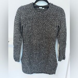 GAP Marled Crewneck Tunic Sweater